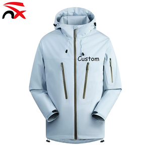 Chaqueta Deportiva Personalizada de Lujo Unisex, Transpirable, Impermeable, Cortavientos, Informal, de Manga Larga, con Cremallera y Capucha - Product Image 1