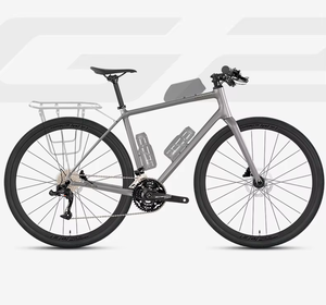 Bicicleta G2max-PB Gravel con Cuadro Ligero de Aluminio, Frenos de Disco Hidráulicos de Fibra de Carbono, 24 Velocidades, Suspensión Delantera, Ideal para Desplazamientos Cómodos, GRAVEL-G2ma - Product Image 3