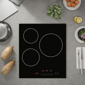 <span class=keywords><strong>Plaque</strong></span> à Induction Noire en Céramique-Verre 45 <span class=keywords><strong>cm</strong></span> avec 3 Brûleurs Cuisinière à Induction Électrique - Product Image 5