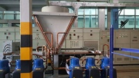 Équipement de réfrigération et d'échange de chaleur certifié AHRI Trane, systèmes CVC, unité de refroidisseur d'eau avec boîte marine