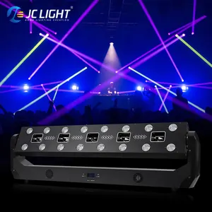 16*3W ışın + 5 gözler Rgb lazer hareketli kafa sahne ışıkları tam renkli 3D animasyon lazeri ışık gece Club disko ışığı parti olay gösterisi için