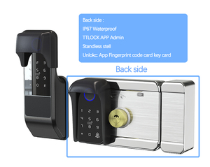Khóa cửa vân tay không dây Bluetooth VD08 hai mặt, bán chạy, điều khiển từ xa bằng ứng dụng TTlock, chống nước IP67 - Product Image 1