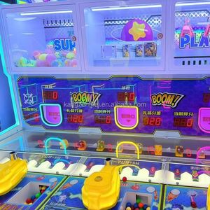 Machine de jeu d'arcade électronique de tir à 3 joueurs pour aire de jeux pour enfants, machine à monnayeur de cadeaux, fabricant - Product Image 5
