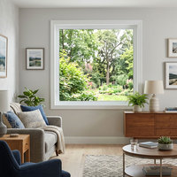 Fenêtres fixes en PVC LEDOW, verre à économie d'énergie, certifiées NFRC, pour usage extérieur, hôtels, villas, design moderne, tailles et couleurs personnalisées, garantie 5 ans