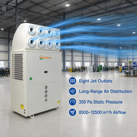 Climatiseur industriel sur mesure OEM à marque privée, 8 jets, 46,5 kW, pour grandes usines et ateliers