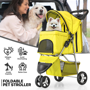 Hạnh Phúc Những Con Đường Mòn hiện đại nhựa vật nuôi Xe đẩy có tính năng tất cả các địa hình bánh xe ấm cúng nội thất tái sử dụng thiết kế cho dài đi & Ngoài trời vui vẻ - Product Image 2