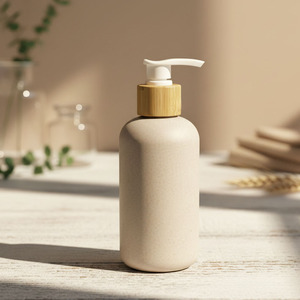 Umwelt freundliche Weizenstrohpumpen-Spender flasche Perfekt für Dusch gel-und Flüssig seifen verpackungen - Product Image 2