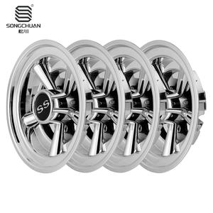 Enjoliveurs de roue en acier inoxydable chromé argenté de 8 pouces pour voiturette de golf EZGO Club Car Yamaha – Qualité supérieure - Product Image 4