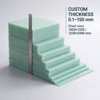 Plaque en résine époxy renforcée de fibre de verre FR4, taille personnalisée, matériau isolant