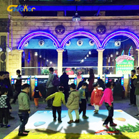 Projecteur de sol interactif pour centre de loisirs pour enfants, jeu interactif de projection, machine de divertissement interactive à vendre