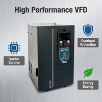 Variateur de fréquence modulaire triphasé haute précision REETIN KECEN série F600 15 kW 380 V, certifié ISO9001, pour compresseur industriel