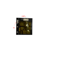 Placa Controladora de Interfaz Completa USB 2.0 IIC I2C para Pantalla Táctil PCAP (GT928/GT911/GT9110) Entrada de 5V, Cobre Personalizable
