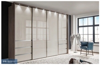 Armoire-penderie convertible Prima Modern Wood, extensible, assemblée, durable, écologique, gain de place, meubles pour la maison