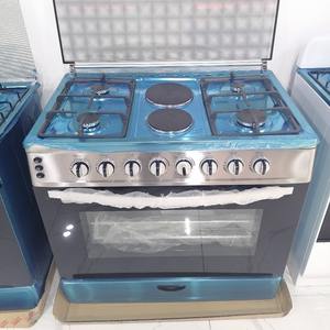 أفضل موقد غاز قائم بذاته 4 يعمل بالكهرباء 2 غاز 6 موقد موقد ذكي يعمل بالغاز والكهرباء فرن مع فرن - Product Image 1