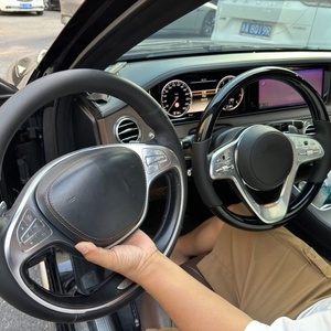 Volante de Madera <span class=keywords><strong>Maybach</strong></span> Compatible con <span class=keywords><strong>Mercedes</strong></span>-<span class=keywords><strong>Benz</strong></span> Clase S 221 para Actualización a 222LS400LS350L - Product Image 2
