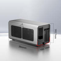 Boîtier eGPU Thunderbolt 3 40 Gbit/s 85 W PD Type C, station d'accueil pour carte graphique externe PCIe X16 pour ordinateur portable AMD RTX (en stock)