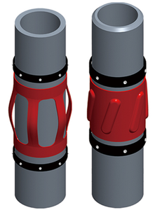 Трубный Центратор с одним луком, эластичный централизатор, Полужесткий масляный скважинный инструмент - Product Image 2