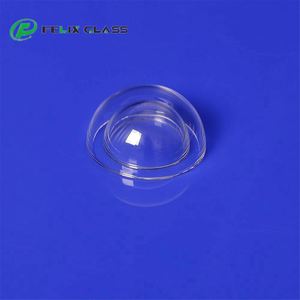 Lentille dôme demi-hémisphérique en plastique OEM personnalisée avec revêtement antireflet et ouverture transparente élevée pour la protection - Product Image 2