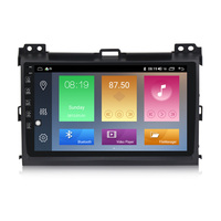 Mekede — lecteur DVD de voiture, avec Navigation GPS, stéréo, bluetooth et vidéo pour Toyota Prado 10.0, Android 120, Quad Core, 2din