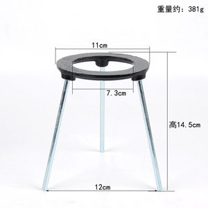 Trépied pour expériences de chauffage à la lampe à alcool, trépied de laboratoire de chimie, consommables pour expériences de physique, instruments pédagogiques - Product Image 4