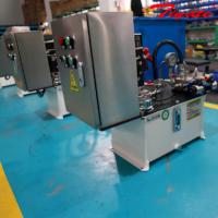 Unité de puissance hydraulique personnalisée, boîtier de commande électrique en acier inoxydable, électrovanne multivoies, système de puissance hydraulique