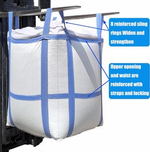 PP Woven Jumbo Bag FIBC Bulk Bag Big Bag for Agricultural Grain and Fertilizer Packaging - Product Image 6