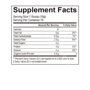 Oem Odm bubuk Inulin Spirulina organik 100% murni, serat larut berbasis tanaman - Product Image 3