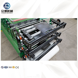 Máquina Popular Totalmente Automática para Fabricar Láminas de Techo Trapezoidales y Glaseadas, Máquina Formadora de Tejas de Tres Capas - Product Image 2
