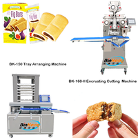 Machine extrudeuse automatique de barres fourrées aux figues, en acier inoxydable de qualité alimentaire, haute efficacité, capacité de 30-120 pièces/min, modèle 2025