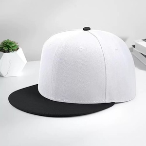 Casquette Snapback vierge 6 panneaux à visière plate, style baseball, broderie de logo personnalisée, unisexe, Hip Hop, vente en gros - Product Image 2