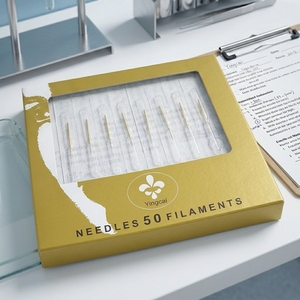 Épilateur à électrolyse à aiguille dorée 24 carats isolée pour l'épilation permanente indolore des poils de barbe, des aisselles, des sourcils, du maillot et des jambes, <span class=keywords><strong>prix</strong></span> d'usine - Product Image 2
