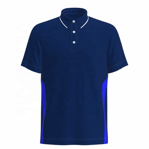 Impression personnalisée ou broderie design de logo <span class=keywords><strong>polo</strong></span> de haute qualité en coton et polyester uniforme bon marché pour hommes golf sport affaires - Product Image 4
