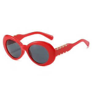 Gafas de Sol de Diseño para Mujer 2025, Tendencia, Logotipo Personalizado, Marcas Famosas, Alta Moda, Protección UV400, Montura Completa, Forma Ovalada, Novedad - Product Image 3
