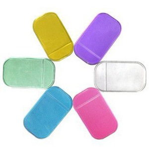 Silicone Car Dashboard Anti-Slip Pad Black Non-Slip Mat For Phone Perfume Holder Vehicle <b>Interior</b> <b>Accessory</b> - Product Image 2