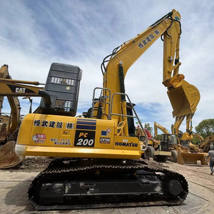 Used excavator KOMATSU PC200-8N1 Cheap price excellent performance Used excavator KOMATSU for sale - Product Image 1
