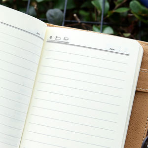 Cuaderno A6 Retro Creativo de Alta Calidad con Cubierta de PU y Hebilla <span class=keywords><strong>Minimalista</strong></span>, <span class=keywords><strong>Agenda</strong></span> para Oficina, Negocios y Escritura - Product Image 4