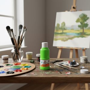 Colori Acrilici Fluorescenti Verdi - Product Image 3