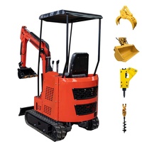 Mini-excavatrice E.P haute efficacité, neuve, automatique, multifonctionnelle, pour usage agricole, jardinage et travaux de construction, à vendre