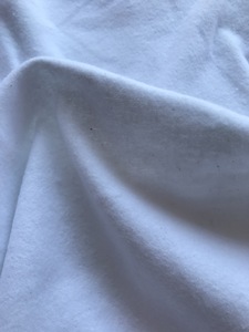 Cotton flannel vải 2-mặt tẩy trắng chải vật liệu cho túi xách và giày dệt đồng bằng chất rắn nhà dệt may C20 * 10 đơn - Product Image 2