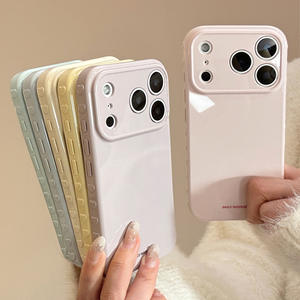 เคสโทร<span class=keywords><strong>ศัพท์</strong></span>กันตกดีไซน์ภาษาอังกฤษแบบเรียบง่ายเหมาะสำหรับ iPhone 17 PRO MAX พร้อมเคสนิ่มป้องกันเลนส์สำหรับ iPhone 15 - Product Image 4