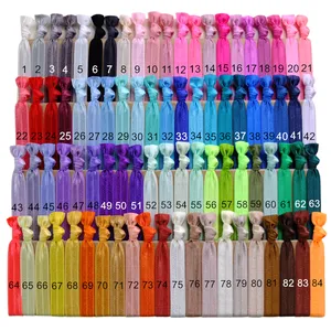Élastiques à cheveux pour filles et femmes, attaches pour queue de cheval, chouchous, bracelets de yoga, cadeaux de fête - Product Image 1