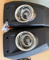 Pare-chocs avant à LED avec feux de brouillard pour FJ Cruiser 2007-2020 Pare-chocs avant modifié Feux de circulation diurne