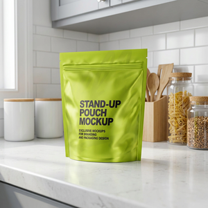 Пакеты-дойпаки из матового майлара с застежкой-молнией, с индивидуальной печатью, пластиковые, герметичные, с защитой от запаха, 100 г/10 унций, с логотипом - Product Image 2