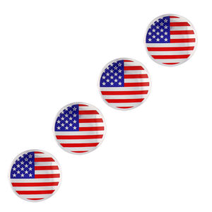 Tapa central del cubo del neumático de la rueda del coche Bandera de EE. UU. Emblemas Insignia Tapacubos Cubierta de llanta de rueda Escorpión 56mm/68mm Auto Accesorios - Product Image 4
