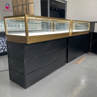 Sundo : Conception de kiosque de bijouterie de luxe sur mesure, vitrine de présentation de bijoux, comptoir, équipements de magasin tout-en-un pour centre commercial