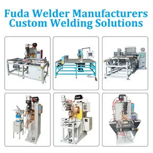 Price Stainless Steel Aluminum Wire Mesh Cage Automatic Long Arm Medium Frequency Multi Point Spot Welding Machine For Metal