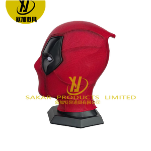 Masque <span class=keywords><strong>Deadpool</strong></span> personnalisé en résine photosensible 3D, costume de <span class=keywords><strong>cosplay</strong></span> pour hommes, pour les personnages de films et les événements cinématographiques, accessoire de performance - Product Image 5