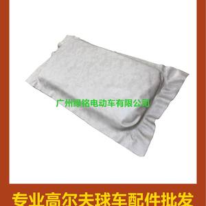 Ezgo RXV Golf Cart Accessories Premium Leather <b>Seat</b> Cushion & <b>Pillow</b> - Product Image 1