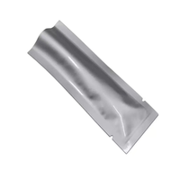 Sachet en aluminium à trois soudures latérales, qualité alimentaire, thermoscellable, sous vide, plat, imprimé sur mesure, emballage Mylar pour thé, masque, poudre