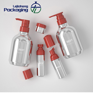 Özel Tasarım 30ml-250ml <span class=keywords><strong>PET</strong></span> Plastik Kozmetik Şişeleri Şampuan Duş Jeli Cilt Bakım Serumu Losyon Pompalı Şişe - Product Image 6